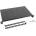 Lanberg Аксесоар, Lanberg 19" fixed shelf 1U / 483x300mm, max load capacity up to 25kg, black (AK-1004-B)