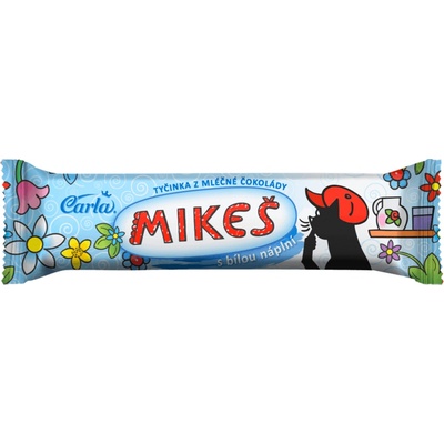 Carla Mikeš biela náplň mliečná čokoláda 35g