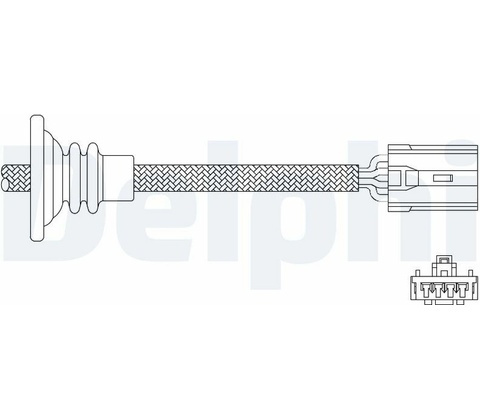 Lambda sonda DELPHI ES11043-12B1 (ES1104312B1)
