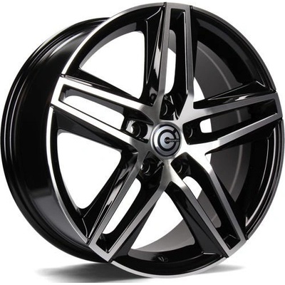 CARBONADO Stormy 7,5x17 5x112 ET42 black front polished