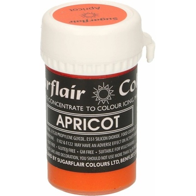 CakeSupplies Gélová farba Apricot Oranžová 25 g