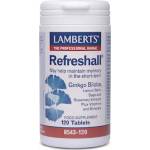 LAMBERTS Хранителна добавка Гинко Билоба, Lamberts Refresh All 120 Tabs