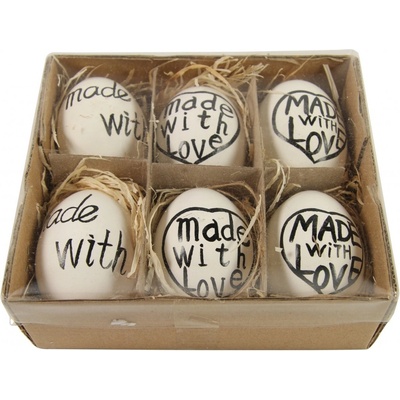 Velikonoční vajíčka sada 6 ks 80813