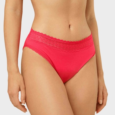 Gentle Day Menštruačné nohavičky LACE BIKINI Viva Magenta