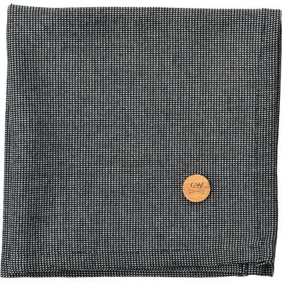 Kapesníček do saka černobílá Square