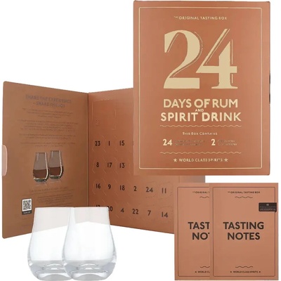 24 Days of Rum Mocha Edition Rumový kalendár 41,3% 0,48 l (čistá fľaša)