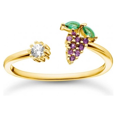 Thomas Sabo dámsky prsteň Grape gold TR2354 971 7