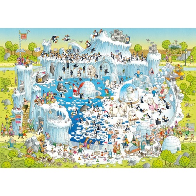 Heye Degano Šílená ZOO Polární expozice 1000 dílků