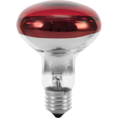 Omnilux R80 230V/60W E-27, červená