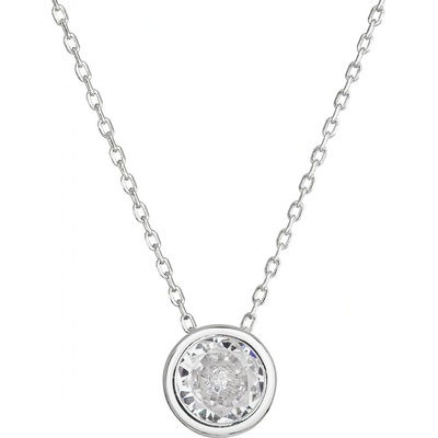 Pavona Stříbrný s čirým zirkonem 12051.1 crystal