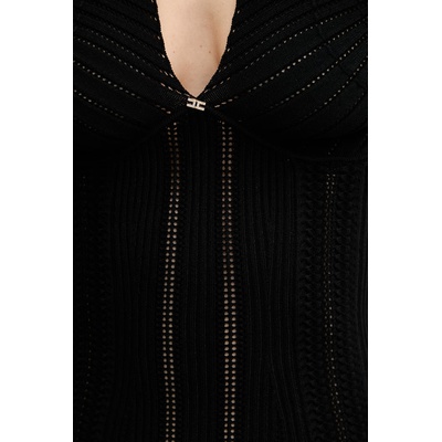 Elisabetta Franchi рокля от вискоза (AM36B62E2)