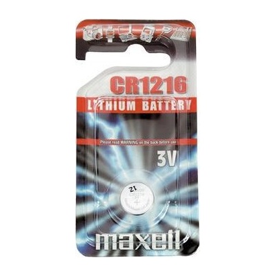 Maxell Бутонна батерия литиева maxell cr1216 (ml-bl-cr1216)
