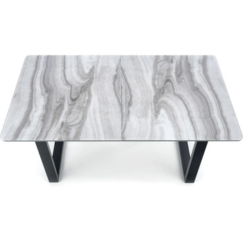 Image 1 of Halmar Трапезна маса BM-Marley 1, MDF, бял мрамор