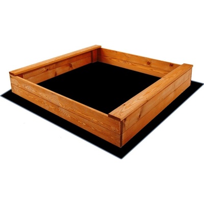 SPRINGOS pískoviště 120x120 cm + podložka – Zboží Dáma