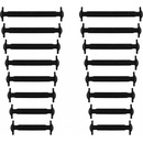 Daalo Silikónové bez zaväzovania 16 ks čierne