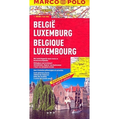 Belgie/Lucembursko 1:300 000