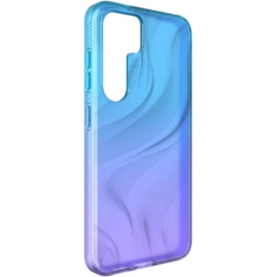 ZAGG Противоударен Преливащ Калъф за Samsung S24, ZAGG Milan Case, Син (840390304001)