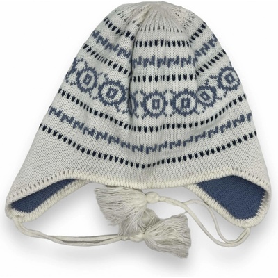 dívčí zimní čepice bílé /03 bílá