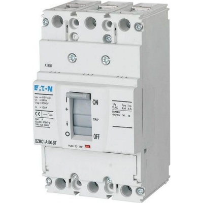 Eaton Прекъсвач с фиксирани настройки EATON BZMB2-A160 15kA, 116970 - 3P, 160 A, 415 V (116970)