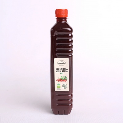 Superovoce.cz BRUSINKOVÁ 100% ŠŤÁVA BIO 0,6 l