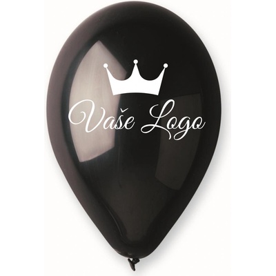 Svet balonku Balónik s logom Čierny 26 cm