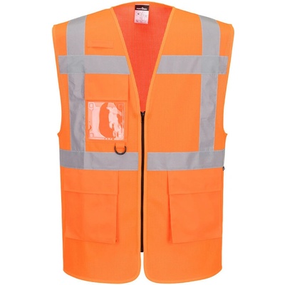 Portwest vesta ES376 ES1 Essential Hi-Vis Mesh Executive reflexní oranžová