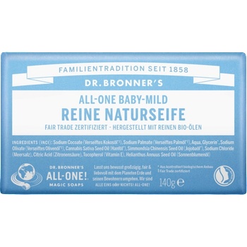 Dr. Bronner's Сапун - неутрален и деликатен - 140 г