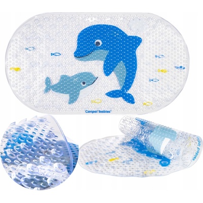 Canpol Babies Protiskluzová podložka do vany 69xdelfíni 38 cm