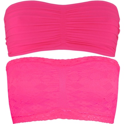Missy Twins bandeau podprsenka G&N 2ks zářivě růžová