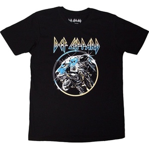Def Leppard Metal Leopard Black 2XL Риза (DEFLTS72MB05)