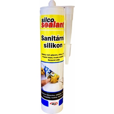 Silco Silikon sanitární 310 ml transparentní