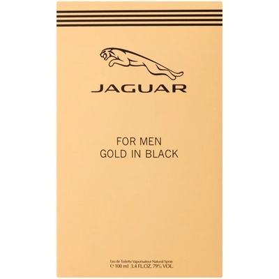 Jaguar Gold In Black toaletná voda pánska 100 ml