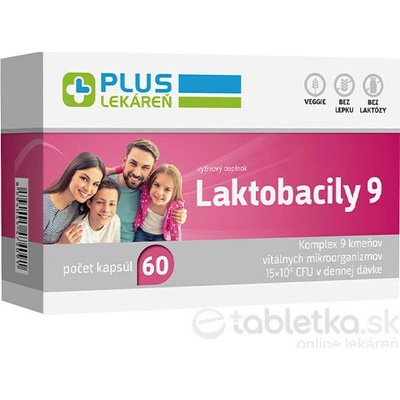Med Pharma Laktobacily 9 60 kapsúl