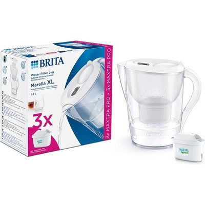 Brita Marella XL 3,5l bílá + 3x MX Pro PO 2024 1052782