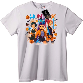 NOONEBRAND Тениска Hunt X Хелоуин - 7XL, White