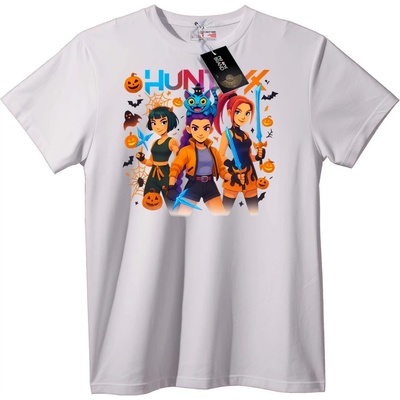 NOONEBRAND Тениска Hunt X Хелоуин - 7XL, White