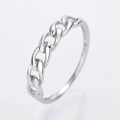 Jan Kos jewellery Stříbrný prsten bez osazení MHT 2619 SN53