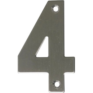 AMIG ЦИФРА 4 6см В БЛИСТЕР ИНОКС (6772)