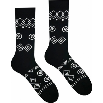 Hesty Socks Veselé ponožky Čičman Čierny