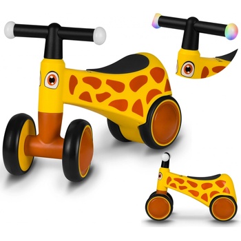 Lionelo SAMMY 15 cm Palcové svietiace rukoväte riadidiel Žltá