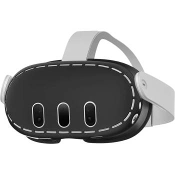 Vortex Virtual Reality Силиконов калъф за очила за Meta Quest 3 (VVR.SIL.HEADSET.COVER.QUEST3.BLK.2023)