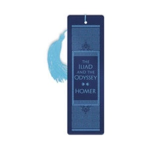 ILIAD & THE ODYSSEY LEATHER BOOKMARK (2024)
