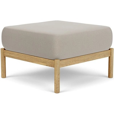 Barlow Tyrie Podnožka Cocoon, 74x74x46 cm, rám teak, sedák venkovní látka Sunbrella water-repellent – Hledejceny.cz
