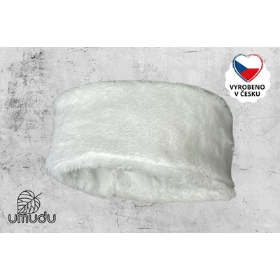 umudu Zimní hřejivá Soft Fur White ručně šitá v Česku
