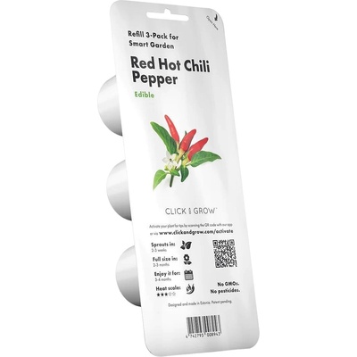 Click & Grow Семена Click and Grow - Червена чили чушка, 3 пълнителя (SGR52X3)