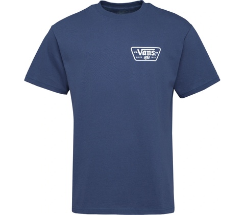 Vans KNU Patch SS Tee modré biele