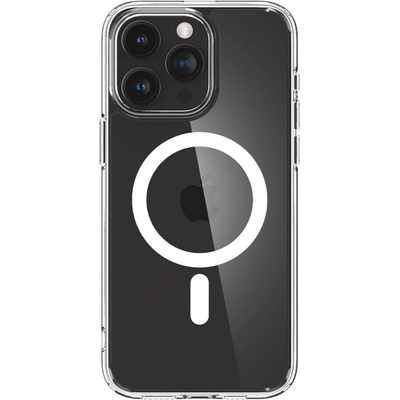 Spigen Кейс Spigen Ultra Hybrid Mag за iPhone 15 PRO MAX, бял (8809896749251)
