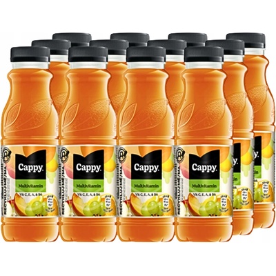 Cappy Džus multivitamin 52% 12 x 330 ml