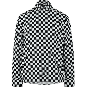 Image 1 of OFF WHITE Риза с дълъг ръкав OFF WHITE Men's Check Skate Long Sleeve Shirt - Black White