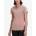 Adidas Sportswear Essentials Slim 3-Stripes Tee Pink
